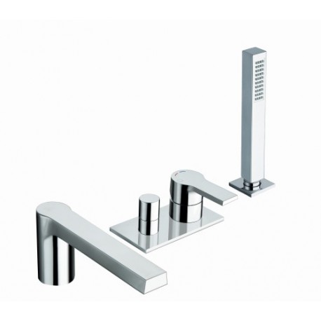 BAIN DOUCHE SUR GORGE 4 TROUS COMPLET  - CRISTINA ONDYNA OG12151 BAIN DOUCHE SUR GORGE 4 TROUS COMPLET  - CRISTINA ONDYNA OG1215