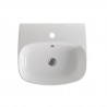 LAVABO SUSPENDU NOLITA AVEC PLAGE 50X45 BLANC - CRISTINA ONDYNA NOLI5024 LAVABO SUSPENDU NOLITA AVEC PLAGE 50X45 BLANC - CRISTIN