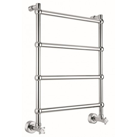 SECHE SERVIETTE SOLE EAU CHAUDE 4 BARRES  ROND CHROME - CRISTINA ONDYNA MSO442S51 SECHE SERVIETTE SOLE EAU CHAUDE 4 BARRES  ROND