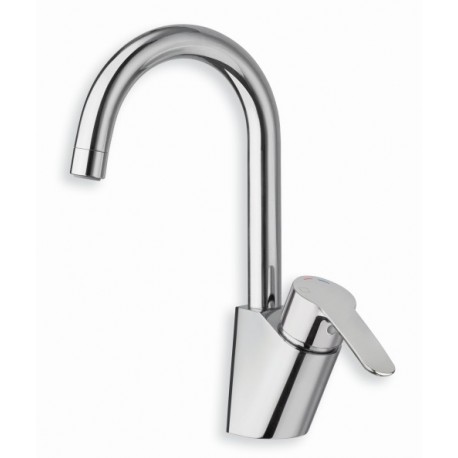 Mitigeur pour lavabo avec bec haut chrome NEW DAY  - CRISTINA ONDYNA ND22851 Mitigeur pour lavabo avec bec haut chrome NEW DAY  
