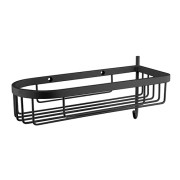 PORTE SAVON GRAND HOTEL PANIER ANGLE OU MURAL 27 cm/11 cm NOIR - CRISTINA ONDYNA GH15213 PORTE SAVON GRAND HOTEL PANIER ANGLE OU