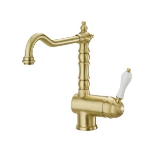 Mitigeur pour évier FARFALLE RETRO Vieux Bronze avec bec orientable - CRISTINA ONDYNA FR13392 Mitigeur pour évier FARFALLE RETRO