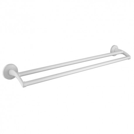 Porte serviettes double Blanc GRAND HOTEL - CRISTINA ONDYNA GH21024 Porte serviettes double Blanc GRAND HOTEL - CRISTINA ONDYNA 