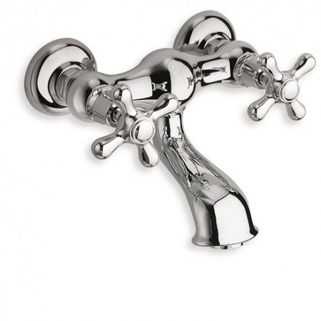 Mélangeur mural pour bain IMPERO chromé sans inverseur  - CRISTINA ONDYNA IM41251 Mélangeur mural pour bain IMPERO chromé sans i