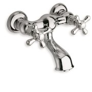 Mélangeur mural pour bain IMPERO chromé sans inverseur  - CRISTINA ONDYNA IM41251 Mélangeur mural pour bain IMPERO chromé sans i