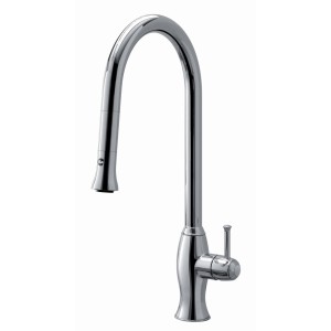 Mitigeur evier CANOVA avec douchette CHROME - CRISTINA - ONDYNA KA53051 Mitigeur evier CANOVA avec douchette CHROME - CRISTINA -