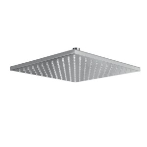 POMME DE DOUCHE CARREE 30X30 LAITON METAL BROSSE - CRISTINA ONDYNA PD55777 POMME DE DOUCHE CARREE 30X30 LAITON METAL BROSSE - CR