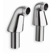 2 COLONNETTES standard 70 mm M3/4" - M1/2" CHROME - CRISTINA ONDYNA PD00218 2 COLONNETTES standard 70 mm M3/4" - M1/2" CHROME - 