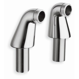 2 COLONNETTES standard 70 mm M3/4" - M1/2" CHROME - CRISTINA ONDYNA PD00218 2 COLONNETTES standard 70 mm M3/4" - M1/2" CHROME - 