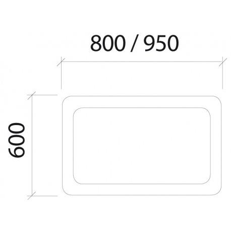 Miroir LONDON 950 SALGAR 21216