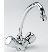 Mélangeur pour Lavabo bec haut mobile chromé ORDO - CRISTINA ONDYNA OR11051 Mélangeur pour Lavabo bec haut mobile chromé ORDO - 