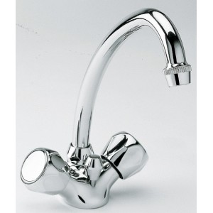 Mélangeur pour Lavabo bec haut mobile chromé ORDO - CRISTINA ONDYNA OR11051 Mélangeur pour Lavabo bec haut mobile chromé ORDO - 