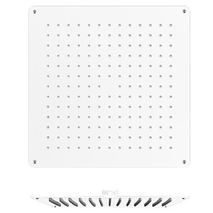 Pomme De Douche Sandwich Inox Plafond Carree Whitemat Robinetterie HYDROTHERAPIE - CRISTINA ONDYNA PD36324 Pomme De Douche Sandw