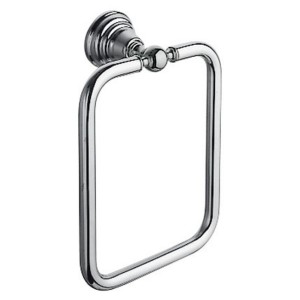 PORTE SERVIETTE MUSEO ANNEAU CARRE CHROME - CRISTINA ONDYNA CA21351 PORTE SERVIETTE MUSEO ANNEAU CARRE CHROME - CRISTINA ONDYNA 