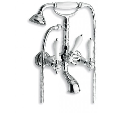 Mélangeur chromé bain-douche complet CANOVA ELITE - CRISTINA ONDYNA CE10251 Mélangeur chromé bain-douche complet CANOVA ELITE - 