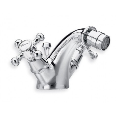 Mélangeur chromé avec vidage pour bidet  RETRO BALILLA - CRISTINA ONDYNA BL11651 Mélangeur chromé avec vidage pour bidet  RETRO 