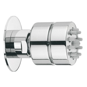 Buse hydromassage monojet anticalcaire chromé HYDROTHERAPIE - CRISTINA ONDYNA AC50651 Buse hydromassage monojet anticalcaire chr