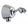 SUPPORT MURAL A ROTULE LAITON AVEC PRISE D'EAU MM1/2" CHROME - CRISTINA ONDYNA AC14751 SUPPORT MURAL A ROTULE LAITON AVEC PRISE