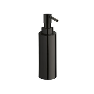 Distibuteur De Savon Liquide A Poser Ambiente Chrome Noir Robinetterie AMBIENTE - CRISTINA ONDYNA AM72772 Distibuteur De Savon L