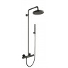 Colonne de douche avec mitigeur thermostatique BLACKMAT TRIVERDE - CRISTINA ONDYNA TV48613 Colonne de douche avec mitigeur therm