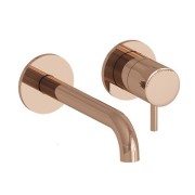 Mitigeur lavabo mural Or Rose TRIVERDE  - CRISTINA ONDYNA TV25746P Mitigeur lavabo mural Or Rose TRIVERDE  - CRISTINA ONDYNA TV2