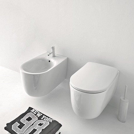 Wc suspendu Nolita Blanc Brillant  - CRISTINA ONDYNA WCNOLI01