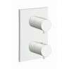 FACADE EXTERNE TRIVERDE LAITON 2 SORTIES BLANC - CRISTINA ONDYNA XT85224 FACADE EXTERNE TRIVERDE LAITON 2 SORTIES BLANC - CRISTI