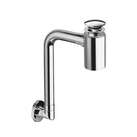 Siphon gain de place bonde up&down chromé pour lavabo - CRISTINA ONDYNA BUS33351