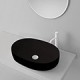 Lavabo A Poser Ciotola C1 60X40 Sans Trou Black Mat Robinetterie VASQUES - CRISTINA ONDYNA NOL534313