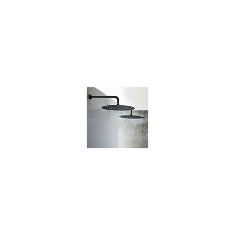 Pomme De Douche Sandwich Inox Ronde Chrome Noir Brosse Robinetterie HYDROTHERAPIE - CRISTINA ONDYNA PD95375 PD95375CRISTINA ONDY