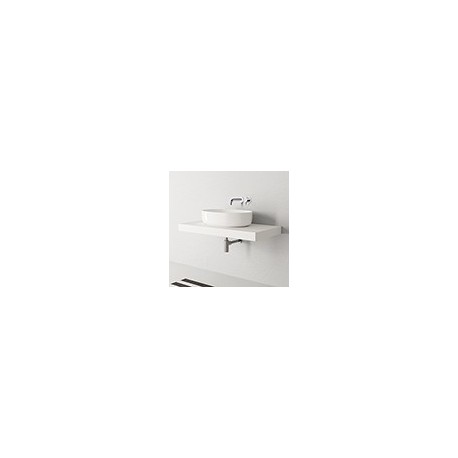 Lavabo A Poser Ciotola C1 60X40 A Poser Blanc Robinetterie VASQUES - CRISTINA ONDYNA NOL534301 NOL534301CRISTINA ONDYNA