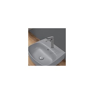 Lavabo Profilo Regular Avec Vidage Up&D Laiton Metal Brosse Robinetterie PROFILO - CRISTINA ONDYNA PF22077 PF22077CRISTINA ONDYN