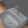 Lavabo Profilo Regular Avec Vidage Up&D Laiton Metal Brosse Robinetterie PROFILO - CRISTINA ONDYNA PF22077 PF22077CRISTINA ONDYN