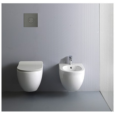 Bidet Suspendu 1 Trou Blanc CIOTOLA - CRISTINA ONDYNA WCIB202001