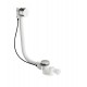 Vidage remplissage baignoire par trop plein 57 cm Black Mat - CRISTINA ONDYNA VE65713