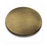 Verre à poser laiton Vieux Bronze QUATTRO - CRISTINA ONDYNA QU74592