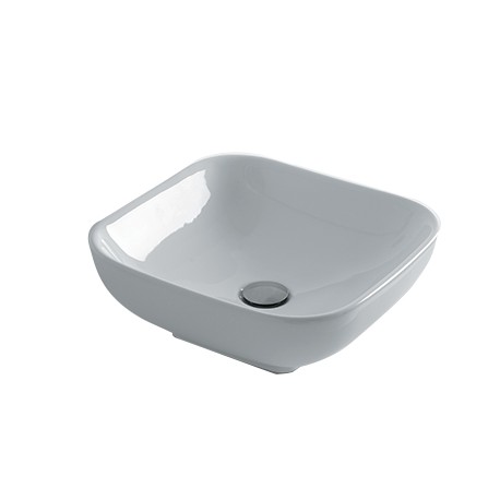 Lavabo à poser 40X40 White Mat CIOTOLA - CRISTINA ONDYNA CI404024