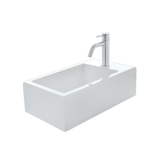 Lave mains céramique Hox Mini Blanc Mat VASQUES - CRISTINA ONDYNA WHX450924