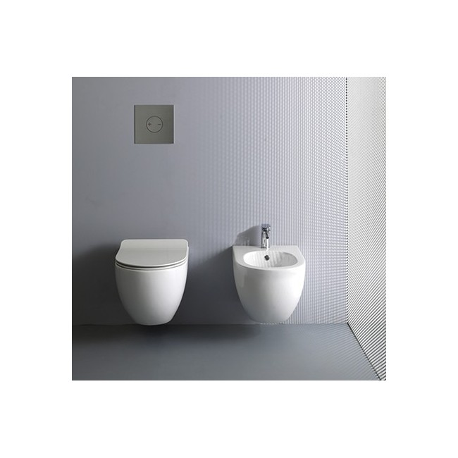 Bidet Suspendu 1 Trou White Mat - CRISTINA ONDYNA WCIB202024
