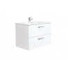 Ensemble Meuble et Lavabo Adele Unik 2 Tiroirs 800Mm Blanc - ROCA A851258806