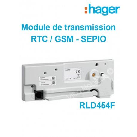 RLD454F - Module de transmission. RTC/GSM/GPRS pour alarme SEPIO - Hager 