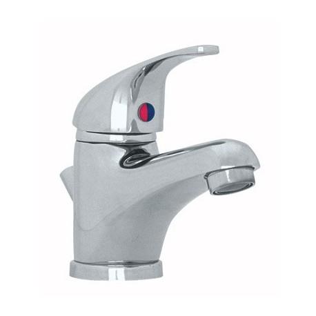 Robinet pour lavabo mono-trou MEDELET chromé avec vidage  - CRISTINA ONDYNA ME10851