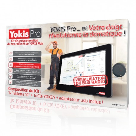 KIT DE PROG YOKIS PRO TABLETTE + YOKEY - Urmet Logement connecté KITYPRO KITYPROURMET