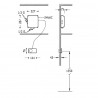 Contrôle thermostatique électronique encastré SHOWER TECHNOLOGY - TRES 49286299