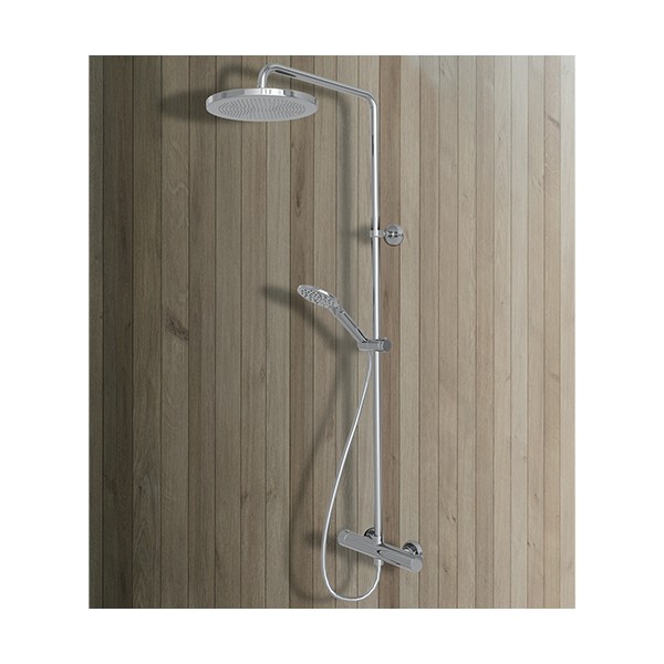 Colonne de douche thermostatique Chromé PRIME CRISTINA ONDYNA PE45851