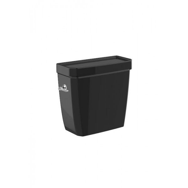 Réservoir alimentation WC Noir avec mécanisme 3/4,5L CARMEN - A3410A1560  ROCA - Vita Habitat