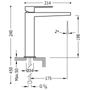Mitigeur lavabo  - TRES 20210303OR 20210303ORTRES