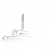 Mitigeur bain d’étagère  avec douchette anticalcaire - TRES 20216103BM 20216103BMTRES