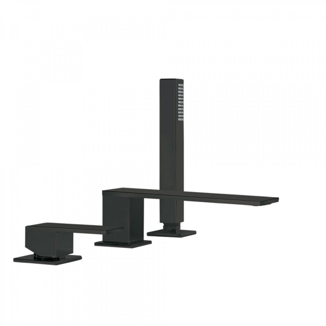 Mitigeur bain d’étagère  avec douchette anticalcaire - TRES 00616105NM 00616105NMTRES