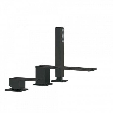 Mitigeur bain d’étagère  avec douchette anticalcaire - TRES 00616105NM 00616105NMTRES